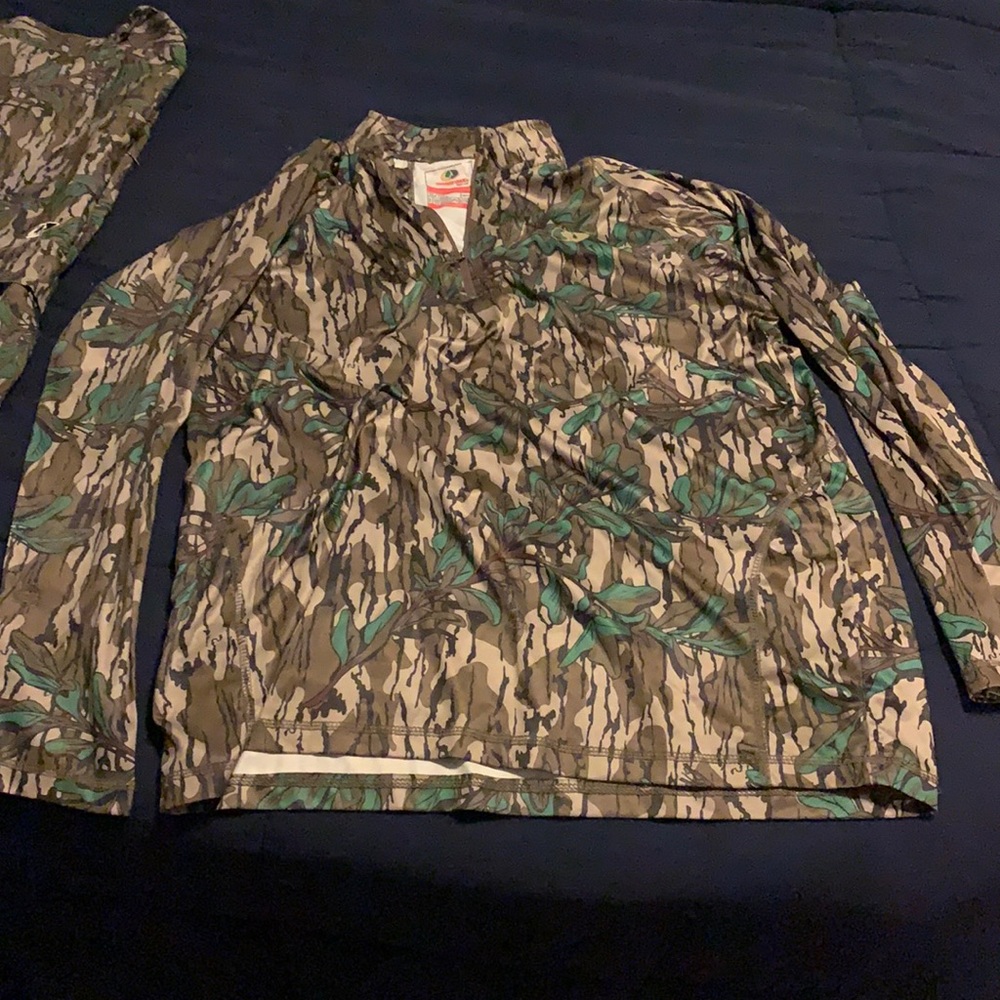 Mossy Oak Greenleaf 1/4 zip and pants